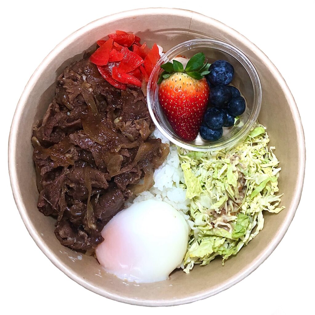 Gourmet dinner Box By Colorful Palette Catering