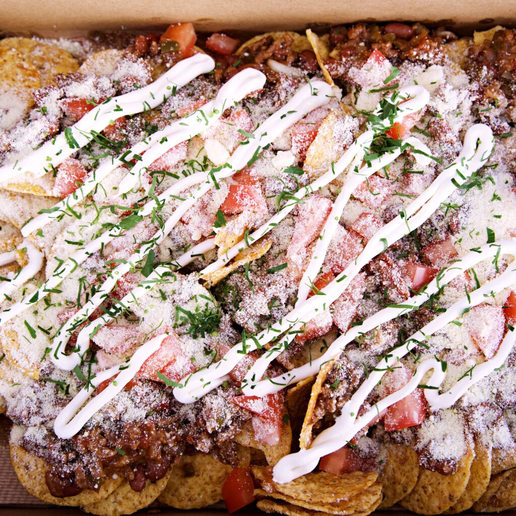 Nacho platter gold coast catering